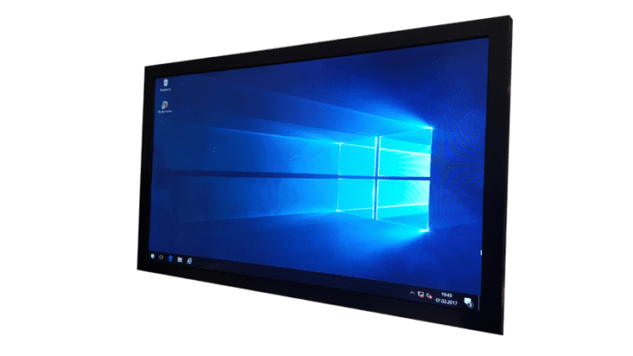 43" Industrie PC with J1900 CPU